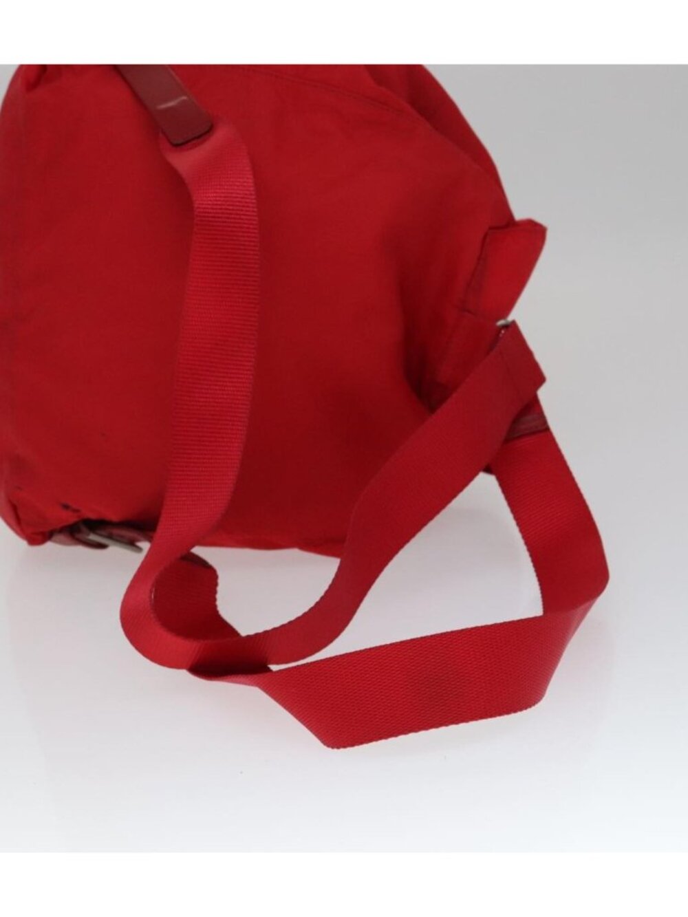 PRADA Backpack Nylon Red - Picture 5 of 16